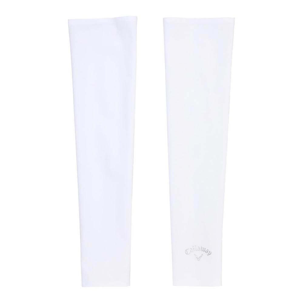 キャロウェイ Callaway　レディース 接触冷感 アームカバー C26198210 1030 ホワイト　2026年モデル ホワイト