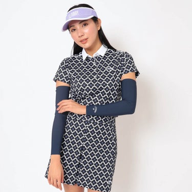 キャロウェイ Callaway　レディース 接触冷感 アームカバー C26198210 1120 ネイビー　2026年モデル ネイビー 画像5(ALT)