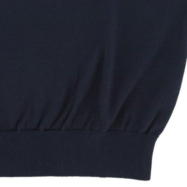 マンシングウェア Munsingwear　メンズ 背面メッシュ 編地切替 ロゴ刺繍 Vネック ニット ベスト MGMXJL82　2024年モデル 詳細4