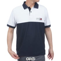 トミー ヒルフィガー ゴルフ　メンズ カラーブロック 半袖 ポロシャツ THMA602　2026年モデル