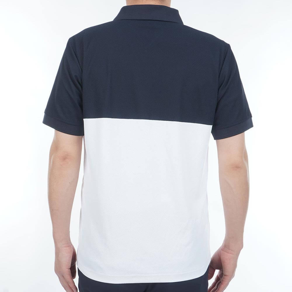 トミー ヒルフィガー ゴルフ　メンズ カラーブロック 半袖 ポロシャツ THMA602　2026年モデル 詳細6