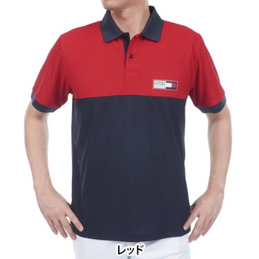 トミー ヒルフィガー ゴルフ　メンズ カラーブロック 半袖 ポロシャツ THMA602　2026年モデル 詳細11