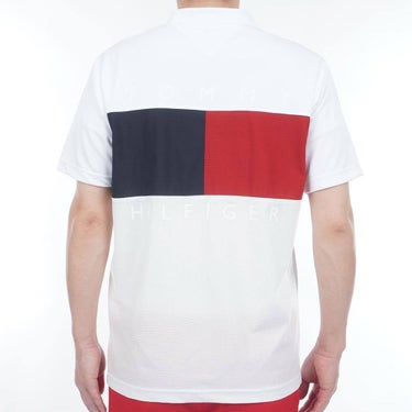 トミー ヒルフィガー ゴルフ　メンズ ハイブリッド 半袖 モックネック シャツ THMA605　2026年モデル 詳細3