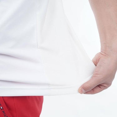 トミー ヒルフィガー ゴルフ　メンズ ハイブリッド 半袖 モックネック シャツ THMA605　2026年モデル 詳細7