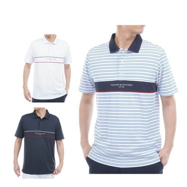 トミー ヒルフィガー ゴルフ　メンズ スタンダード ロゴ 半袖 ポロシャツ THMA613　2026年モデル