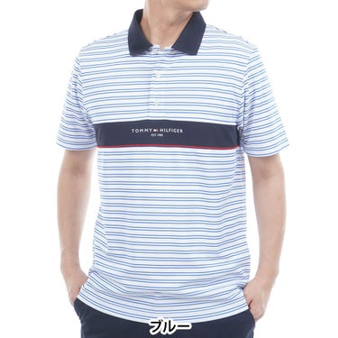トミー ヒルフィガー ゴルフ　メンズ スタンダード ロゴ 半袖 ポロシャツ THMA613　2026年モデル 詳細8