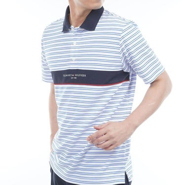 トミー ヒルフィガー ゴルフ　メンズ スタンダード ロゴ 半袖 ポロシャツ THMA613　2026年モデル 詳細10