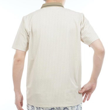 トミー ヒルフィガー ゴルフ　メンズ 小紋柄プリント 半袖 ポロシャツ THMA626　2026年モデル 詳細6