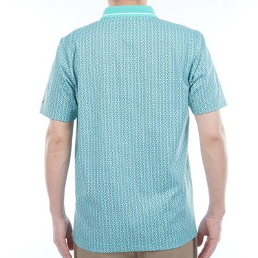 トミー ヒルフィガー ゴルフ　メンズ 小紋柄プリント 半袖 ポロシャツ THMA626　2026年モデル 詳細9