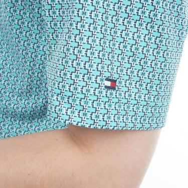 トミー ヒルフィガー ゴルフ　メンズ 小紋柄プリント 半袖 ポロシャツ THMA626　2026年モデル 詳細12