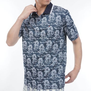 トミー ヒルフィガー ゴルフ　メンズ ヤシジャガード 半袖 ポロシャツ THMA628　2026年モデル 詳細7