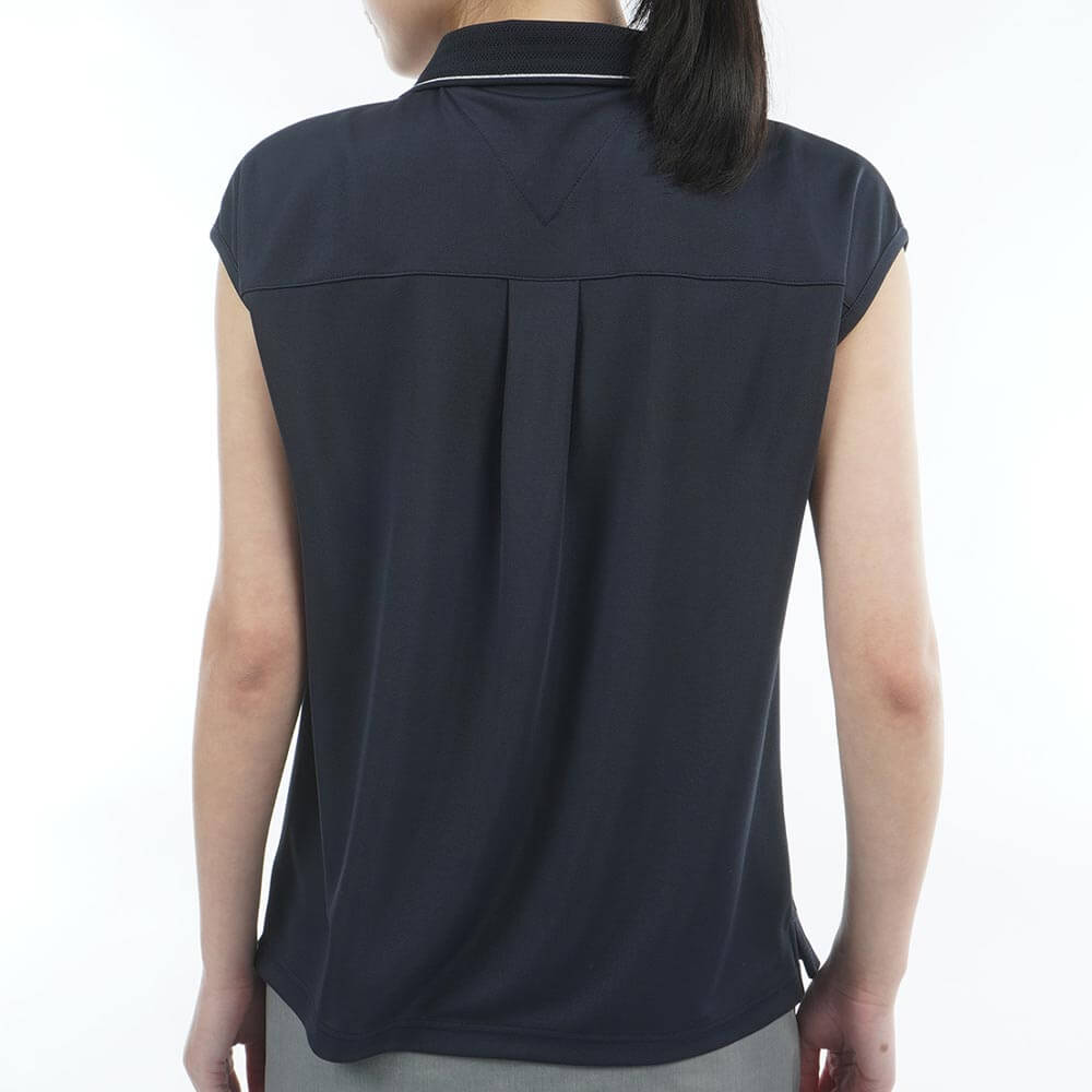 トミー ヒルフィガー ゴルフ　レディース フレンチスリーブ 半袖 ポロシャツ THLA611　2026年モデル 詳細6