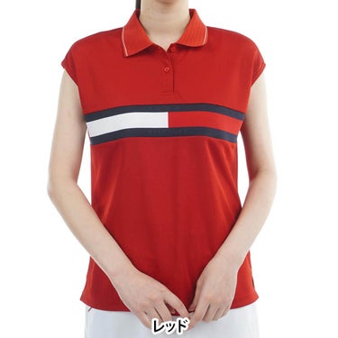 トミー ヒルフィガー ゴルフ　レディース フレンチスリーブ 半袖 ポロシャツ THLA611　2026年モデル 詳細8