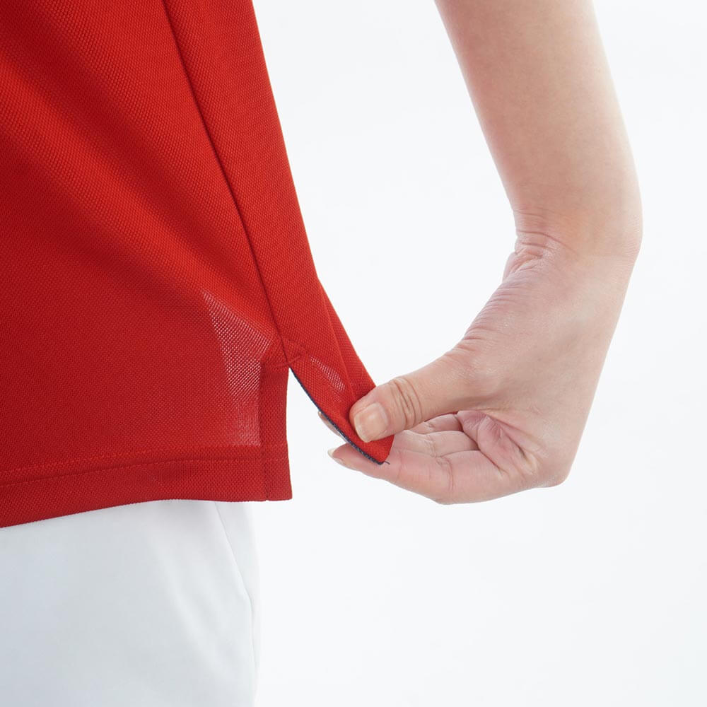 トミー ヒルフィガー ゴルフ　レディース フレンチスリーブ 半袖 ポロシャツ THLA611　2026年モデル 詳細12