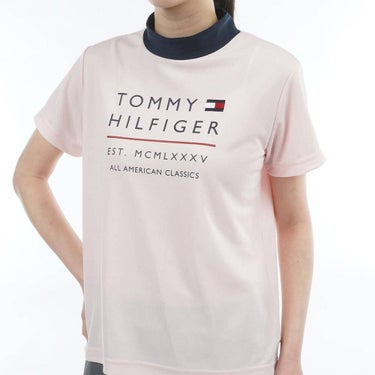 トミー ヒルフィガー ゴルフ　レディース 半袖 モックネック シャツ THLA616　2026年モデル 詳細7