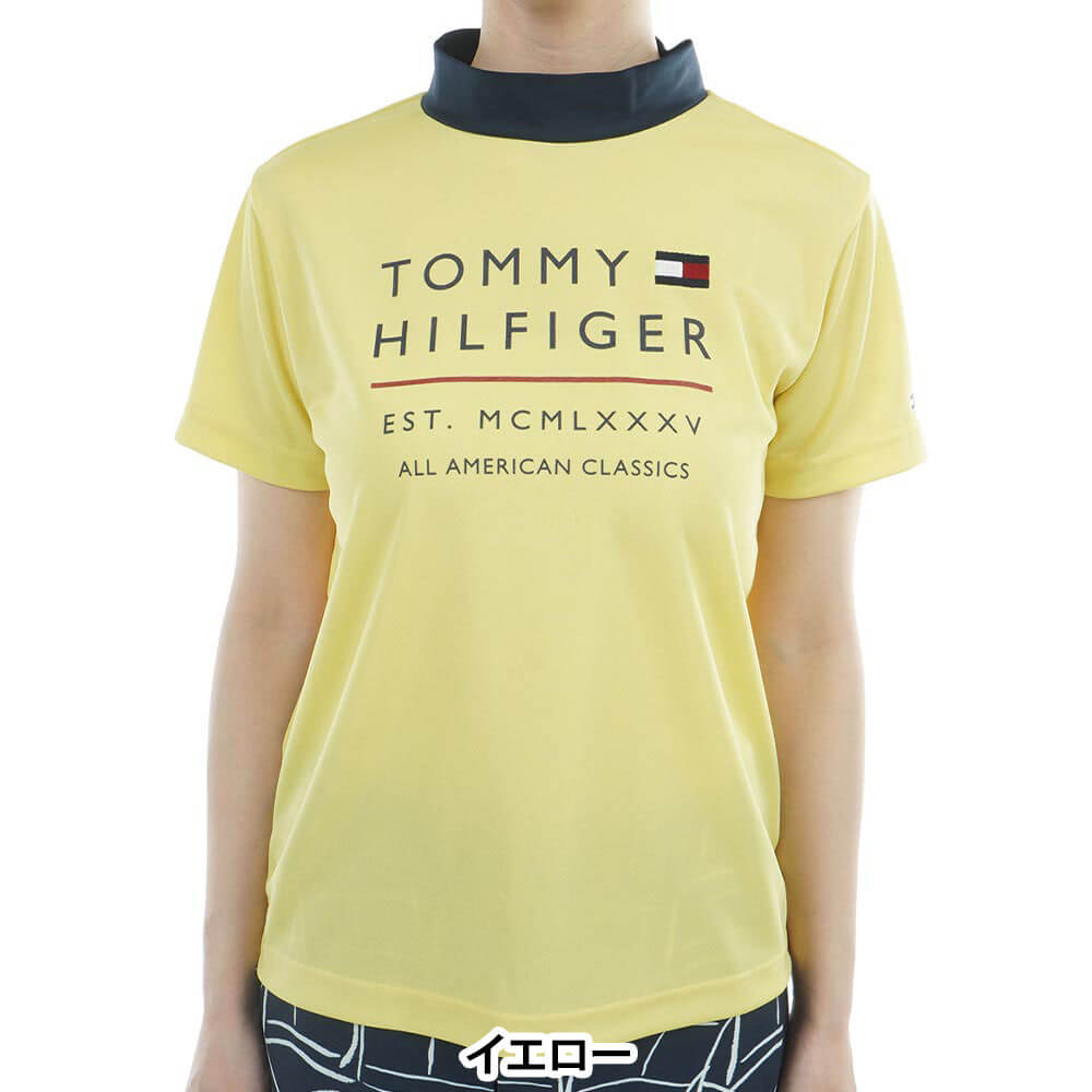 トミー ヒルフィガー ゴルフ　レディース 半袖 モックネック シャツ THLA616　2026年モデル 詳細8