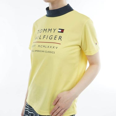 トミー ヒルフィガー ゴルフ　レディース 半袖 モックネック シャツ THLA616　2026年モデル 詳細10