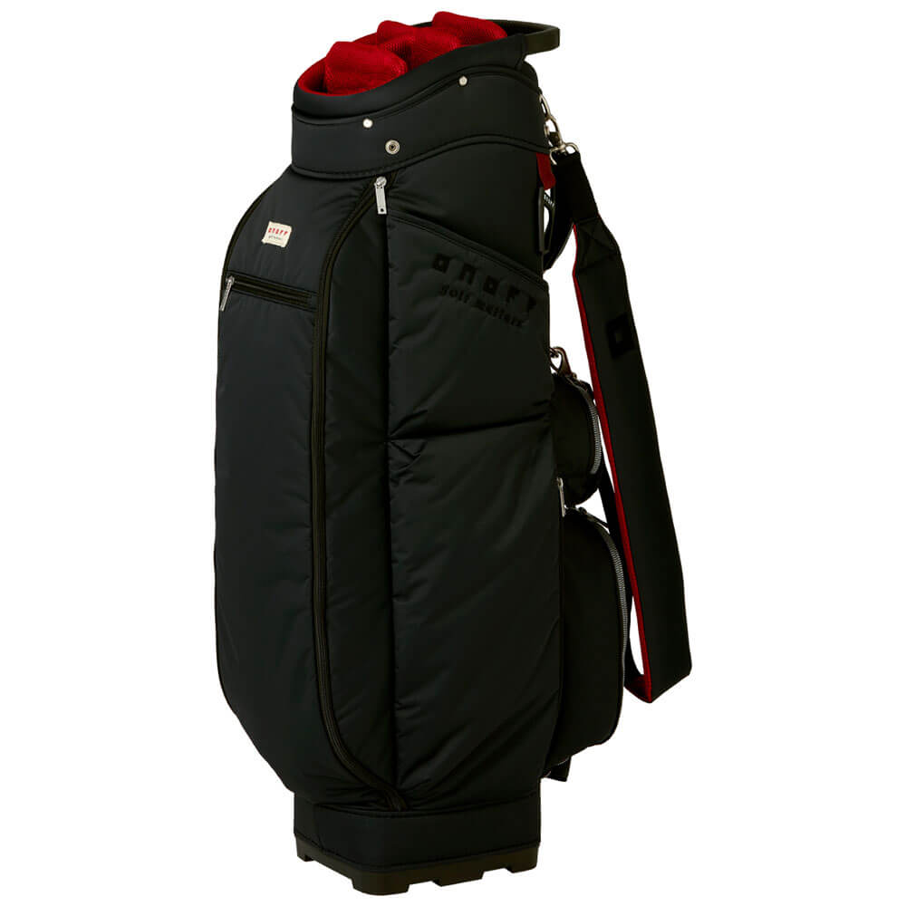 ONOFF オノフ　ナイロンツイル キャディバッグ OB0426 02 ブラック　2026年モデル 詳細2