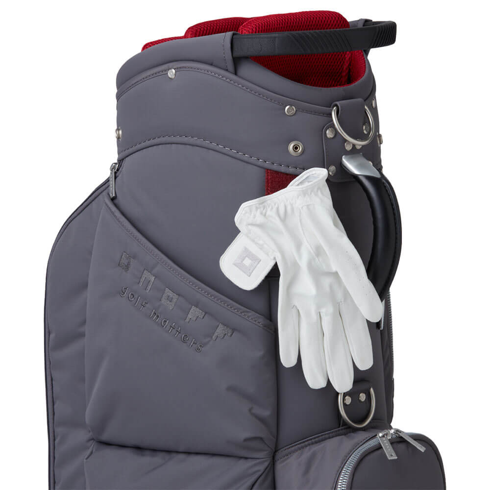 ONOFF オノフ　ナイロンツイル キャディバッグ OB0426 78 スレートグレー　2026年モデル 詳細6