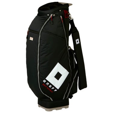 ONOFF オノフ　ナイロンツイル ロゴ キャディバッグ OB3626 02 ブラック　2026年モデル 詳細2