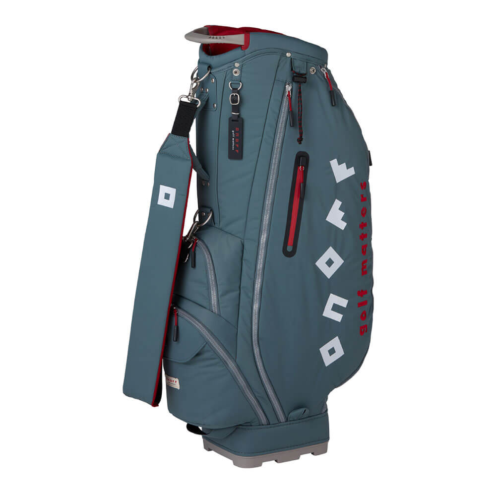 ONOFF オノフ　ナイロンツイル ロゴ キャディバッグ OB3626 09 グリーン　2026年モデル