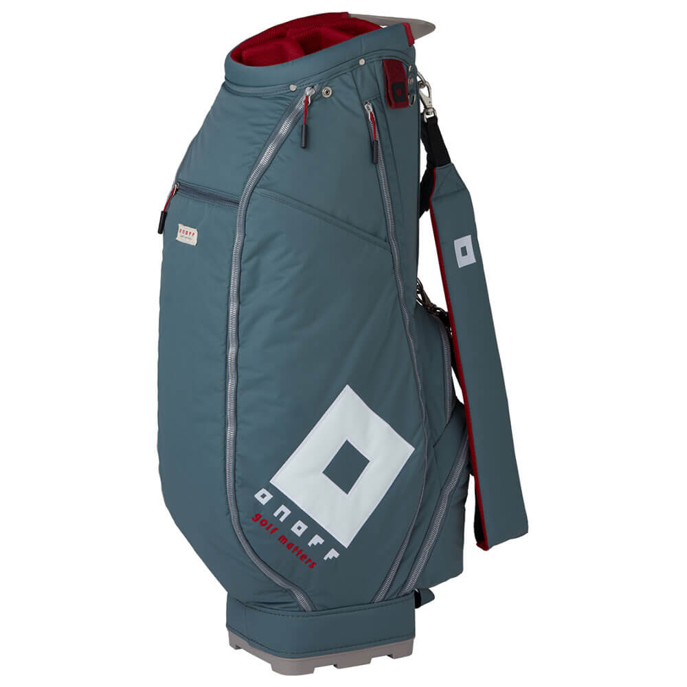 ONOFF オノフ　ナイロンツイル ロゴ キャディバッグ OB3626 09 グリーン　2026年モデル 詳細2