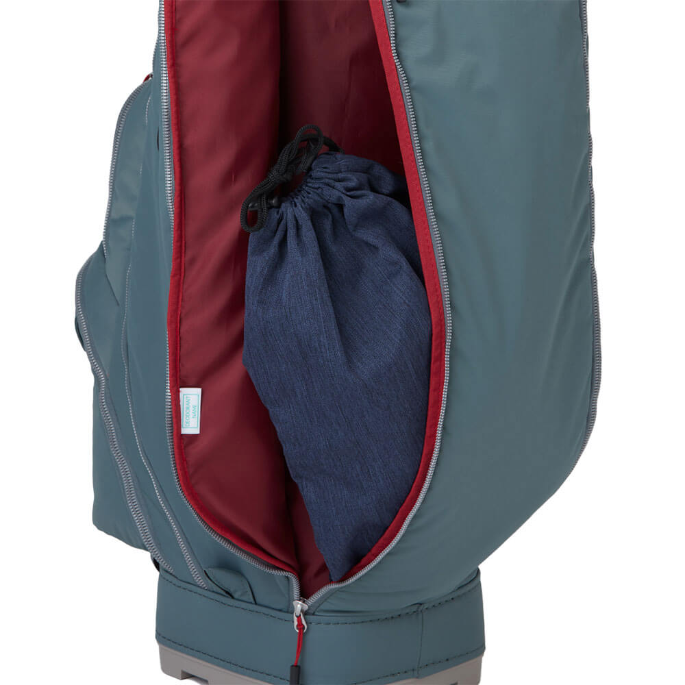 ONOFF オノフ　ナイロンツイル ロゴ キャディバッグ OB3626 09 グリーン　2026年モデル 詳細6