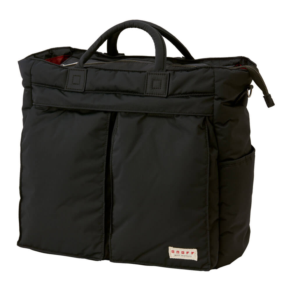 [2026年モデル] ONOFF オノフ メンズ ナイロンツイル トートバッグ OV0426 02 ブラック ブラック