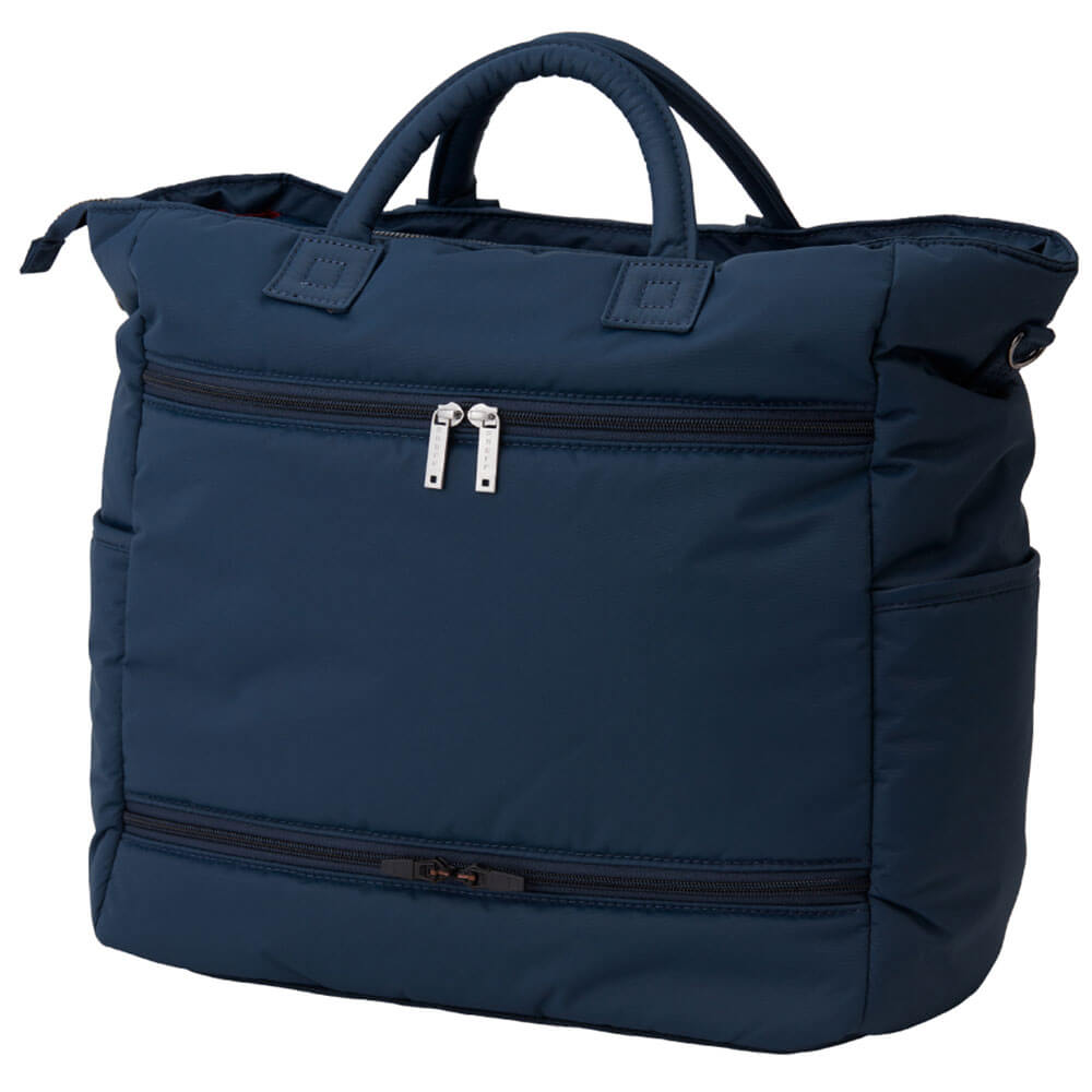 ONOFF オノフ　ナイロンツイル トートバッグ OV0426 04 ネイビー　2026年モデル 詳細2