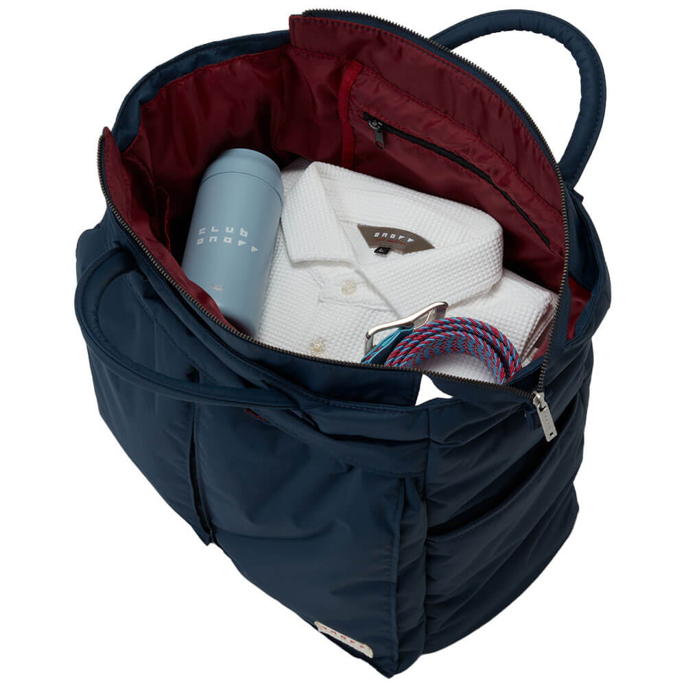 ONOFF オノフ　ナイロンツイル トートバッグ OV0426 04 ネイビー　2026年モデル 詳細5