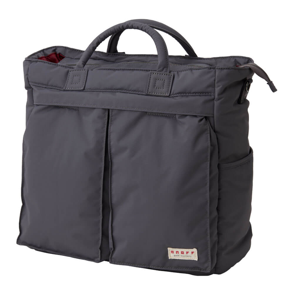 [2026年モデル] ONOFF オノフ メンズ ナイロンツイル トートバッグ OV0426 78 スレートグレー スレートグレー