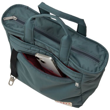 ONOFF オノフ　ナイロンツイル ラウンドバッグ OA1426 09 グリーン　2026年モデル 詳細2