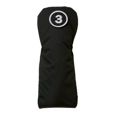 [2026年モデル] ONOFF オノフ メンズ ナイロンツイル フェアウェイウッド用 ヘッドカバー OH0526 02 ブラック ブラック