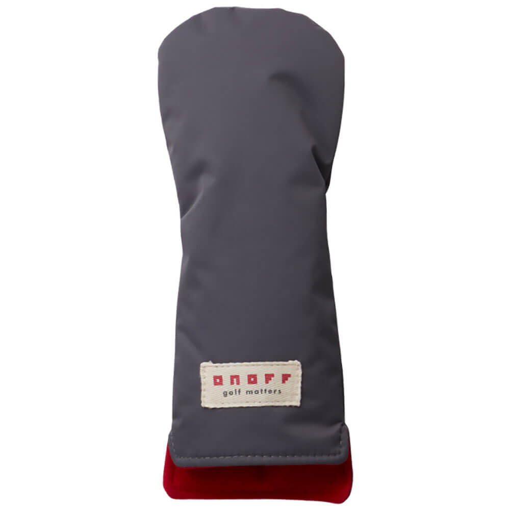 ONOFF オノフ　ナイロンツイル ユーティリティ用 ヘッドカバー OH0626 78 スレートグレー　2026年モデル 詳細2