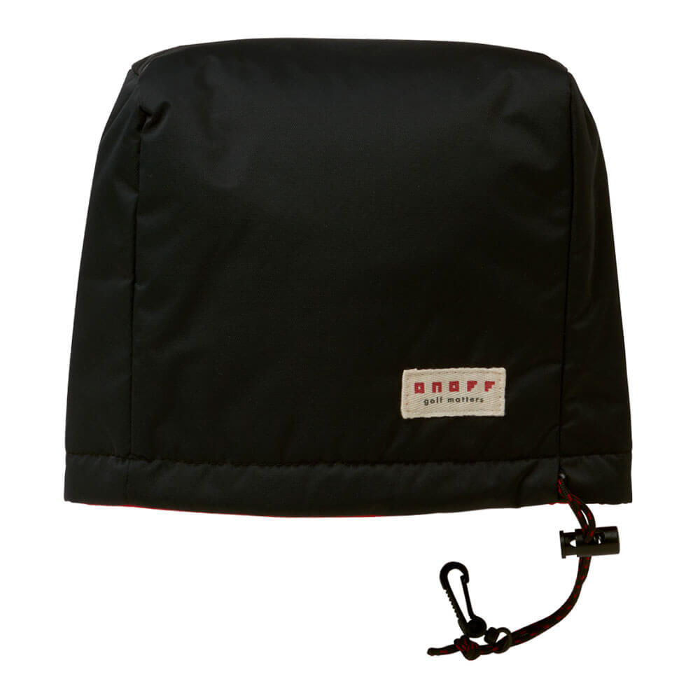[2026年モデル] ONOFF オノフ メンズ ナイロンツイル アイアン用 ヘッドカバー OI0426 02 ブラック ブラック