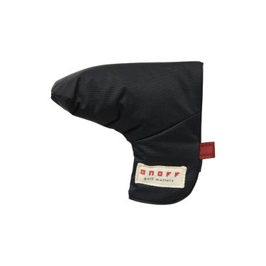 ONOFF オノフ　ナイロンツイル パター用 ヘッドカバー OP0426 02 ブラック　2026年モデル