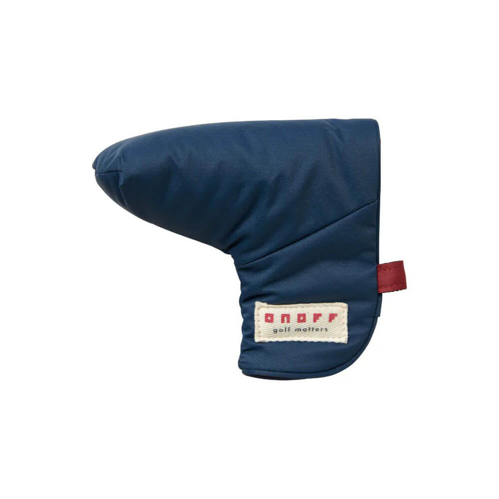 ONOFF オノフ　ナイロンツイル パター用 ヘッドカバー OP0426 04 ネイビー　2026年モデル