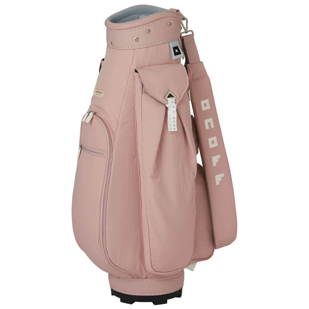 ONOFF オノフ　ナイロンツイル レディース キャディバッグ OB0726 47 ダスティピンク　2026年モデル 詳細2