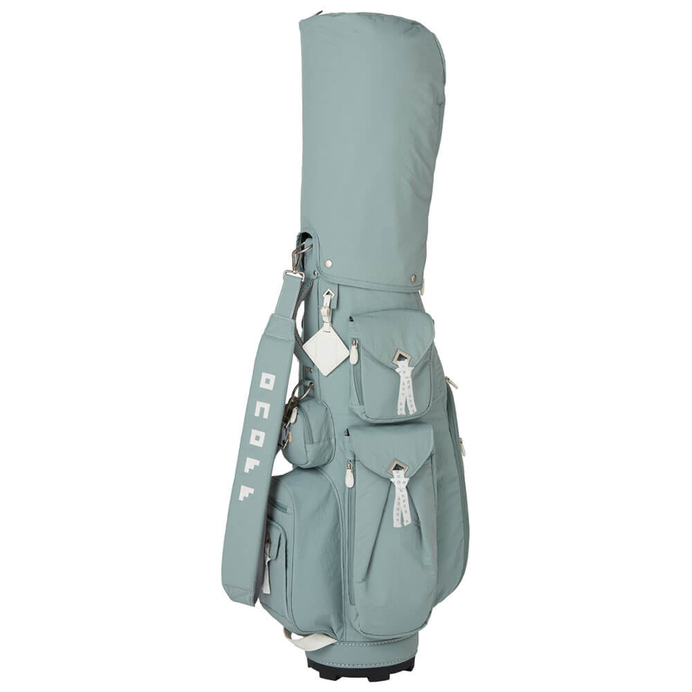 ONOFF オノフ　ナイロンツイル レディース キャディバッグ OB0726 39 ミストグリーン　2026年モデル 詳細3