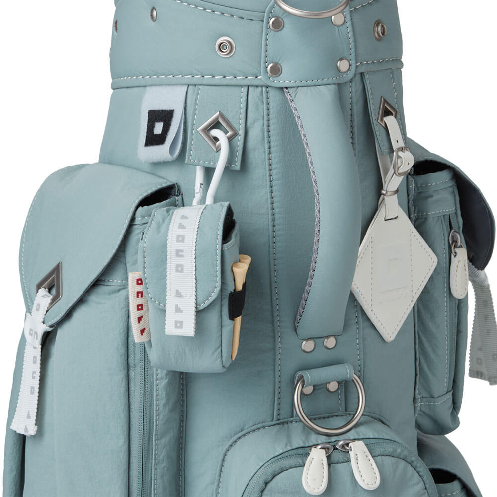 ONOFF オノフ　ナイロンツイル レディース キャディバッグ OB0726 39 ミストグリーン　2026年モデル 詳細5