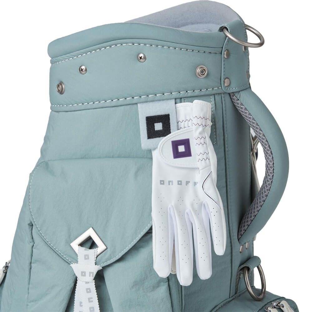 ONOFF オノフ　ナイロンツイル レディース キャディバッグ OB0726 39 ミストグリーン　2026年モデル 詳細6