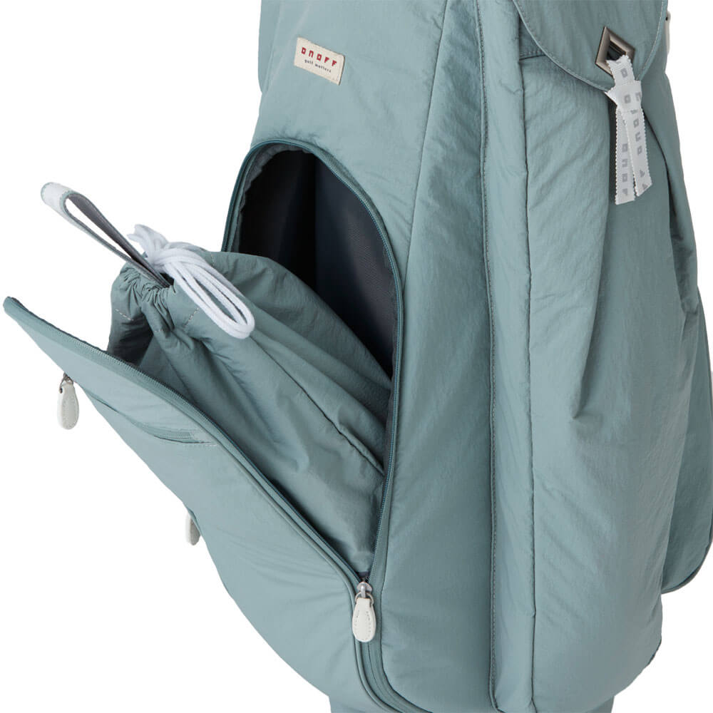 ONOFF オノフ　ナイロンツイル レディース キャディバッグ OB0726 39 ミストグリーン　2026年モデル 詳細9