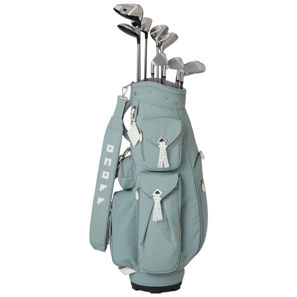 ONOFF オノフ　ナイロンツイル レディース キャディバッグ OB0726 39 ミストグリーン　2026年モデル 詳細10