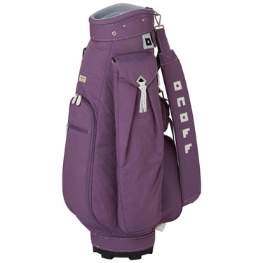 ONOFF オノフ　ナイロンツイル レディース キャディバッグ OB0726 14 パープル　2026年モデル 詳細2