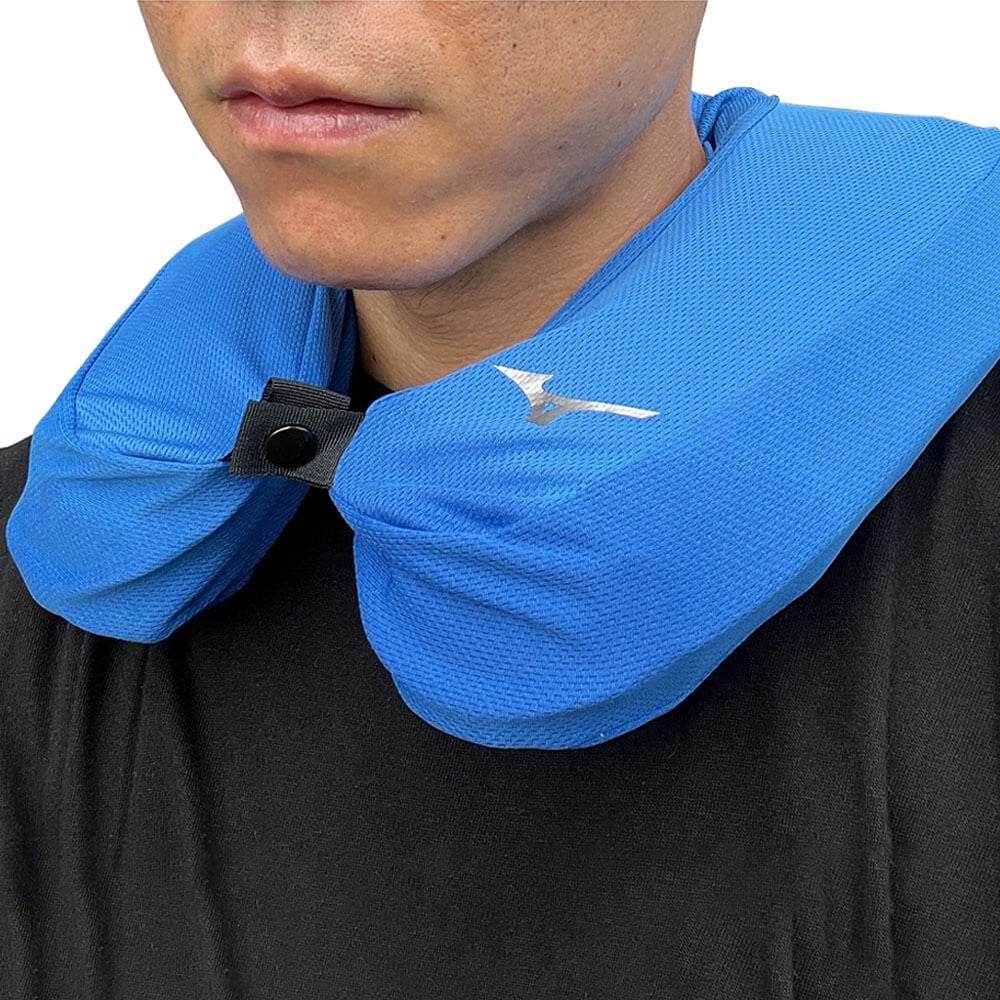 ミズノ ロゴプリント 氷のう ネッククーラー E2MYA017 25 ブルー