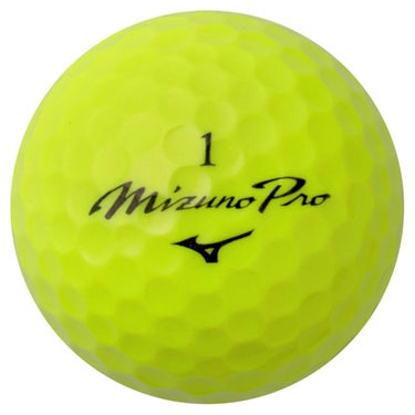 ミズノ MIZUNO　Mizuno Pro S ミズノプロ エス ゴルフボール　1ダース（12球入り）　イエロー　2026年モデル 詳細2
