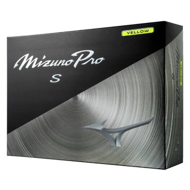 ミズノ MIZUNO　Mizuno Pro S ミズノプロ エス ゴルフボール　1ダース（12球入り）　イエロー　2026年モデル 詳細4