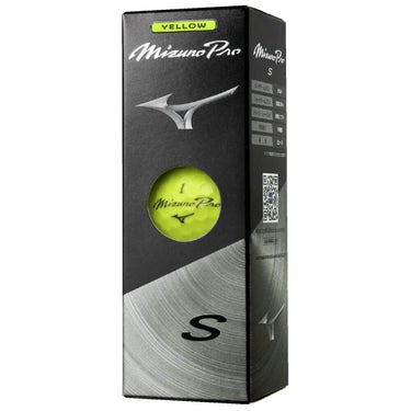 ミズノ MIZUNO　Mizuno Pro S ミズノプロ エス ゴルフボール　1ダース（12球入り）　イエロー　2026年モデル 詳細5