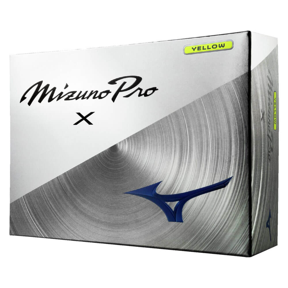 ミズノ MIZUNO　Mizuno Pro X ミズノプロ エックス ゴルフボール　1ダース（12球入り）　イエロー　2026年モデル 詳細4
