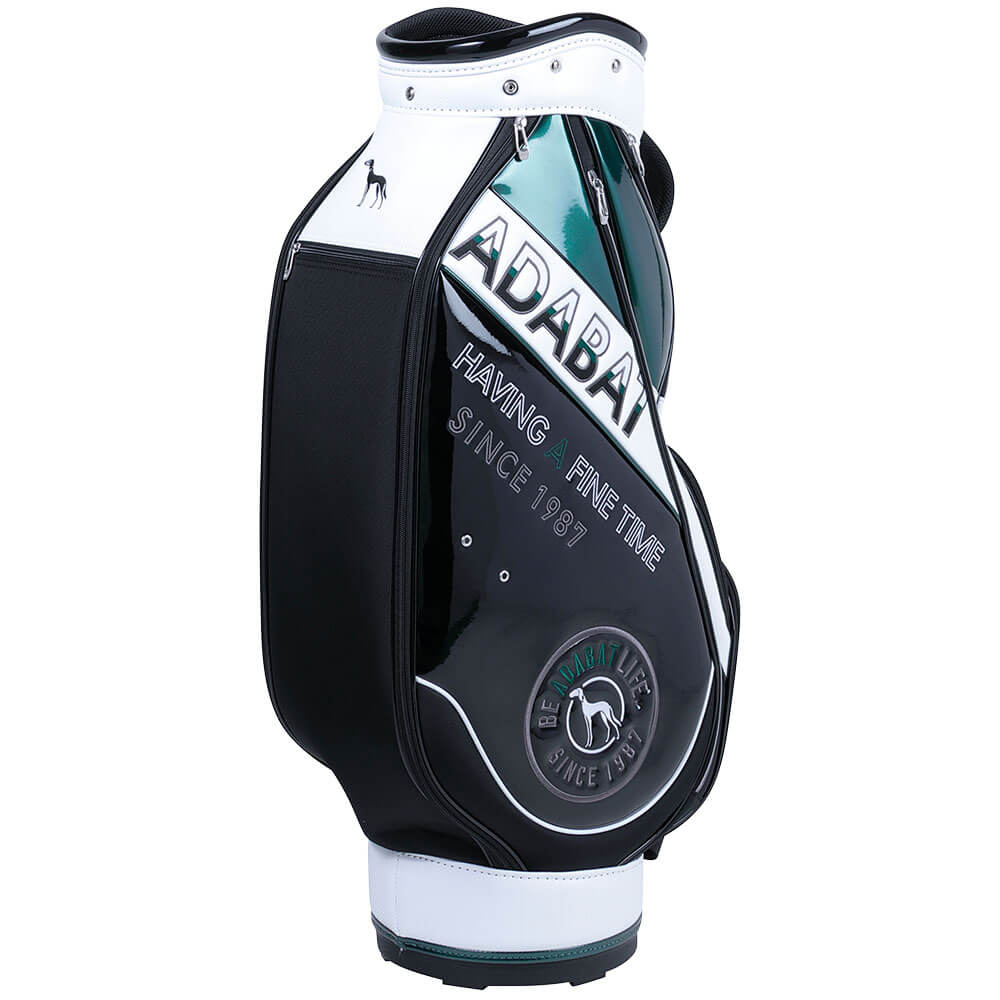 アダバット adabat　メンズ キャディバッグ ABC439 WG ホワイトグリーン　2026年モデル 詳細2